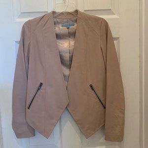 Antonio Melani Brown Leather Jacket, Size S